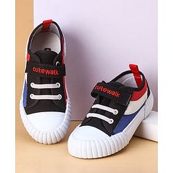 Cute Walk by Babyhug Casual Shoes - Black