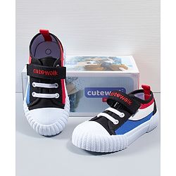 Cute Walk by Babyhug Casual Shoes - Black