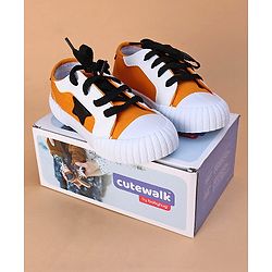 Cute Walk by Babyhug Casual Shoes - Yellow