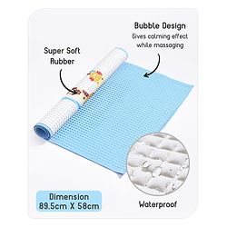 Babyhug Multipurpose Air Filled Waterproof Mat Animal Print - White