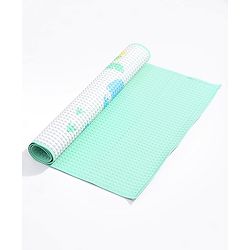 Babyhug Multipurpose Air Filled Waterproof Mat Dino Print - White