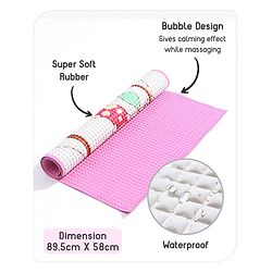 Babyhug Multipurpose Air Filled Waterproof Mat Dino Print - White