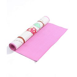Babyhug Multipurpose Air Filled Waterproof Mat Dino Print - White
