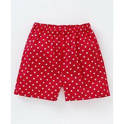 Babyhug 100% Cotton Boxers Pack of 2 - Navy Red