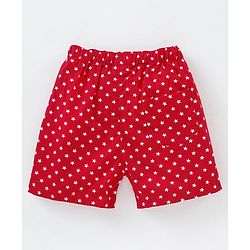 Babyhug 100% Cotton Boxers Pack of 2 - Navy Red
