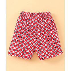 Babyhug 100% Cotton Boxers Pack of 2 - Navy Red
