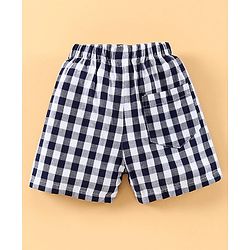 Babyhug 100% Cotton Boxers Pack of 2 - Navy Red