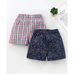 Babyhug 100% Cotton Printed Boxers Pack of 2 - Multicolor - 12-18M Multi Color