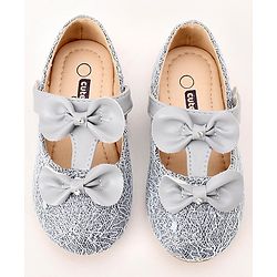 Cute Walk by Babyhug Ballerinas - Grey