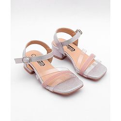Cute Walk by Babyhug Shimmer Sandals - Pink - EU 23 Pink