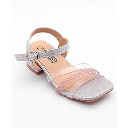 Cute Walk by Babyhug Shimmer Sandals - Pink - EU 23 Pink