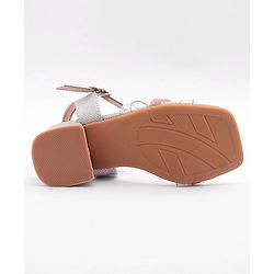 Cute Walk by Babyhug Shimmer Sandals - Pink - EU 23 Pink