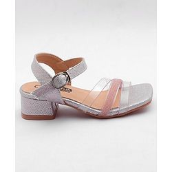 Cute Walk by Babyhug Shimmer Sandals - Pink - EU 27 Pink