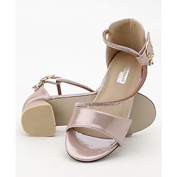 Cute Walk by Babyhug Sandals With Studded Pearls - Pink