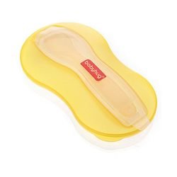 Babyhug Air Tight Bowl With Spoon - Yellow