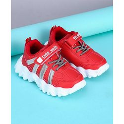 Cute Walk by Babyhug Sneakers Shoes - Red