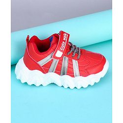 Cute Walk by Babyhug Sneakers Shoes - Red