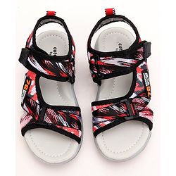 Cute Walk by Babyhug Sandals  - Red