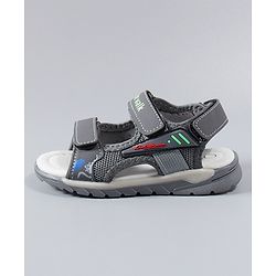 Cute Walk by Babyhug Sandals  - Grey