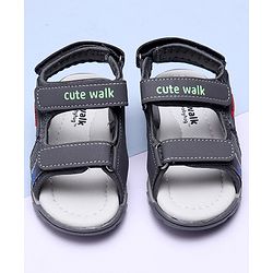 Cute Walk by Babyhug Sandals  - Grey