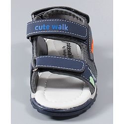Cute Walk by Babyhug Sandals  - Blue