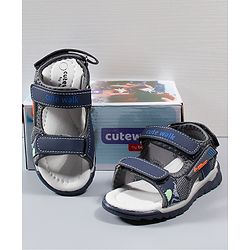 Cute Walk by Babyhug Sandals  - Blue