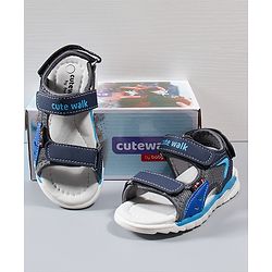 Cute Walk by Babyhug Casual Sandals - Blue