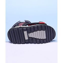 Cute Walk by Babyhug Sandals - Black