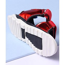 Cute Walk by Babyhug Sandals - Red