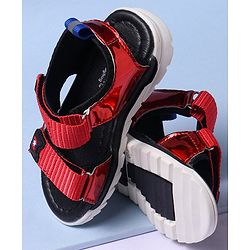 Cute Walk by Babyhug Sandals - Red