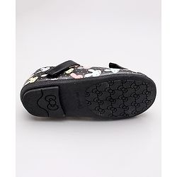 Cute Walk by Babyhug Sandal Bunny Print - Black