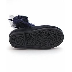 Cute Walk by Babyhug Perl Studded Sandals - Navy
