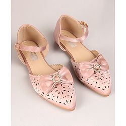 Cute Walk by Babyhug Laser Cut Sandals - Pink