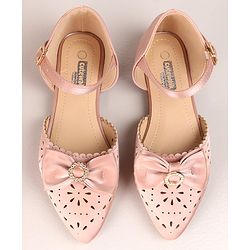 Cute Walk by Babyhug Laser Cut Sandals - Pink