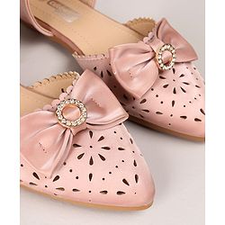 Cute Walk by Babyhug Laser Cut Sandals - Pink