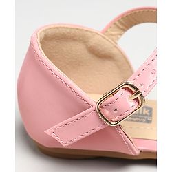 Cute Walk by Babyhug Laser Cut Sandals - Pink