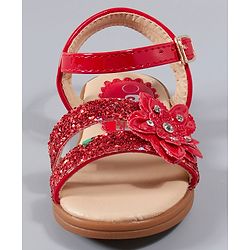 Cute Walk by Babyhug Sandals - Red