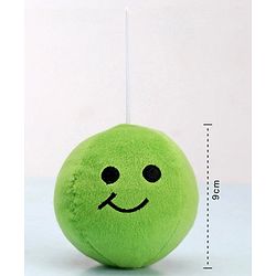 Babyhug Soft Smiley Balls Set of 7|Colorful Plush Balls for Toddlers|Boosts Sensory, Motor & Social Skills|Safe & Interactive|Learning Through Play|BIS|Ideal Gift|2+ Months|Multicolor