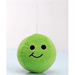 Babyhug Soft Smiley Balls Set of 7|Colorful Plush Balls for Toddlers|Boosts Sensory, Motor & Social Skills|Safe & Interactive|Learning Through Play|BIS|Ideal Gift|2+ Months|Multicolor