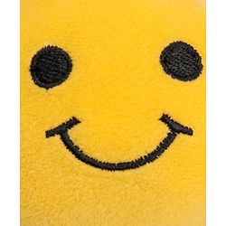 Babyhug Soft Smiley Balls Set of 7|Colorful Plush Balls for Toddlers|Boosts Sensory, Motor & Social Skills|Safe & Interactive|Learning Through Play|BIS|Ideal Gift|2+ Months|Multicolor