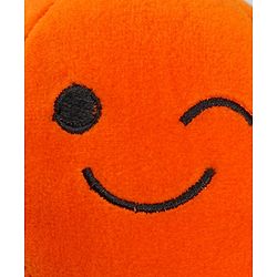 Babyhug Soft Smiley Balls Set of 7|Colorful Plush Balls for Toddlers|Boosts Sensory, Motor & Social Skills|Safe & Interactive|Learning Through Play|BIS|Ideal Gift|2+ Months|Multicolor