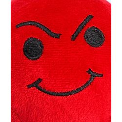 Babyhug Soft Smiley Balls Set of 7|Colorful Plush Balls for Toddlers|Boosts Sensory, Motor & Social Skills|Safe & Interactive|Learning Through Play|BIS|Ideal Gift|2+ Months|Multicolor