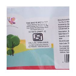 Babyhug Soft Smiley Balls Set of 7|Colorful Plush Balls for Toddlers|Boosts Sensory, Motor & Social Skills|Safe & Interactive|Learning Through Play|BIS|Ideal Gift|2+ Months|Multicolor