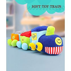 Babyhug Activity Soft Toy Train Multicolour - Length 46 cm