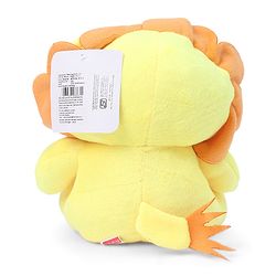Babyhug Soft Lion Plush Toy with Adorable Mane and Green Bow Tie|Super Soft Cuddle Buddy for Snuggles, Sensory & Emotional Development |Lightweight, Travel-Friendly|2+ Years|BIS|Height-25cm