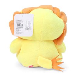 Babyhug Soft Lion Plush Toy with Adorable Mane and Green Bow Tie|Super Soft Cuddle Buddy for Snuggles, Sensory & Emotional Development |Lightweight, Travel-Friendly|2+ Years|BIS|Height-25cm