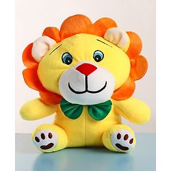 Babyhug Baby Lion Soft Toy Yellow - Height 25 cm