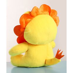Babyhug Baby Lion Soft Toy Yellow - Height 25 cm