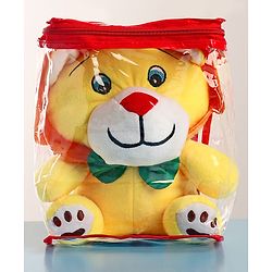 Babyhug Baby Lion Soft Toy Yellow - Height 25 cm