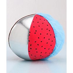 Babyhug Multi Textured Rattling Ball Multicolor - Height 15 cm